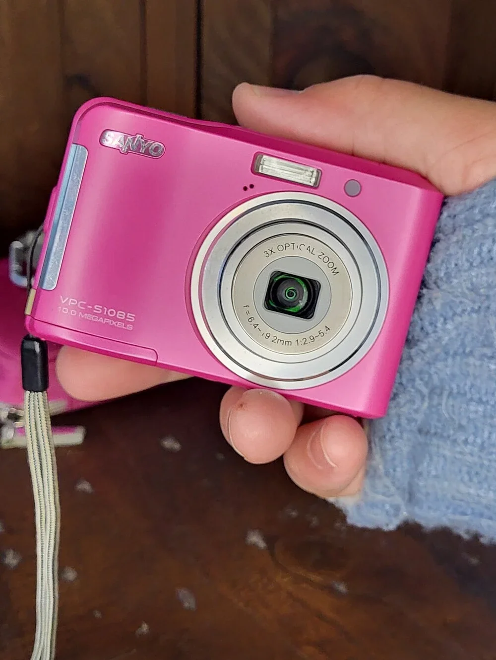 VPC-S10BS Pink 10MP Compact Digital Camera